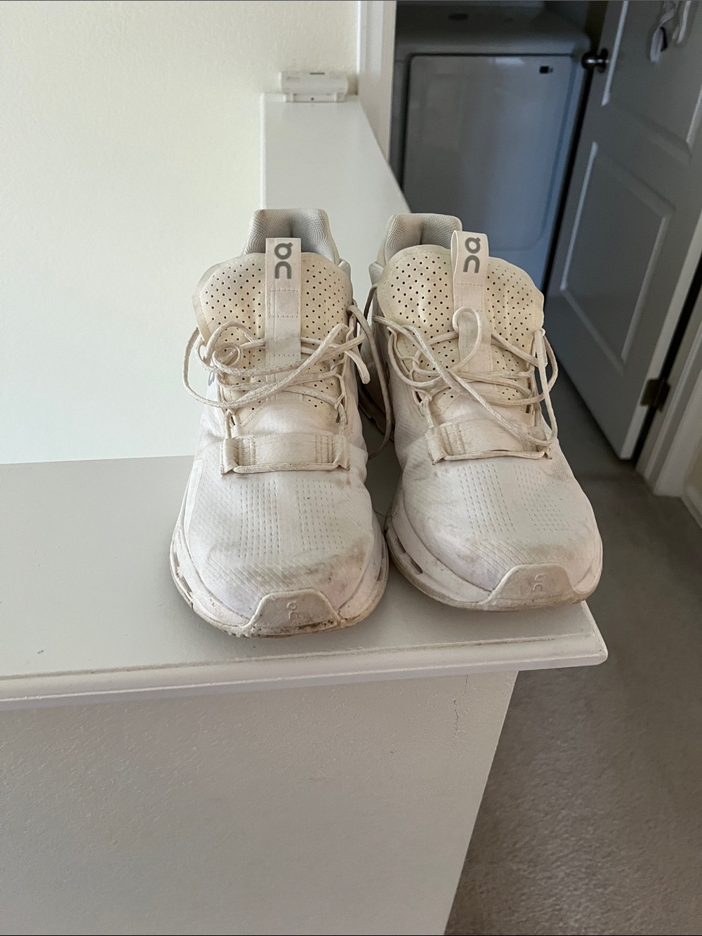 On Running White Off-White Men's Running Shoes